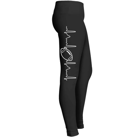 America Football Leggings For Football Mom Leggings