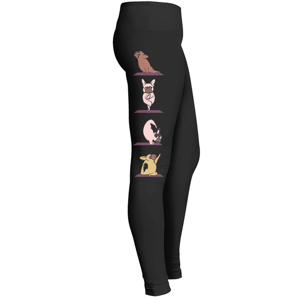 Frenchie Yoga Leggings
