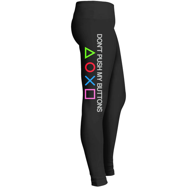 Dont Push My Buttons Leggings