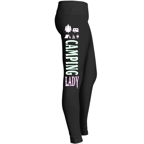 Camping Lady Leggings