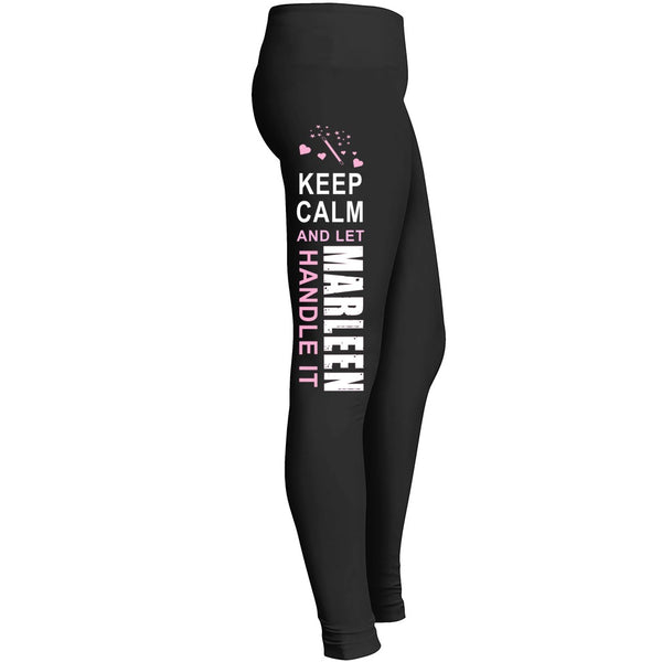 Marleen - Keep Calm Let Handle It Leggings