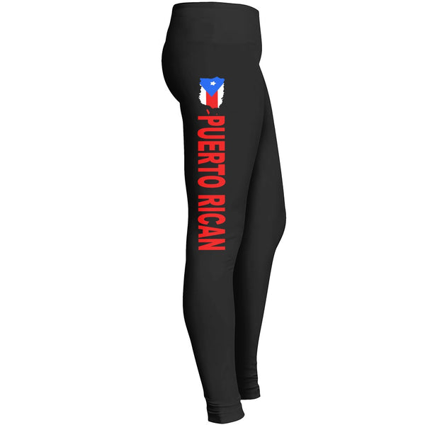 Puerto Rican Flag Leggings