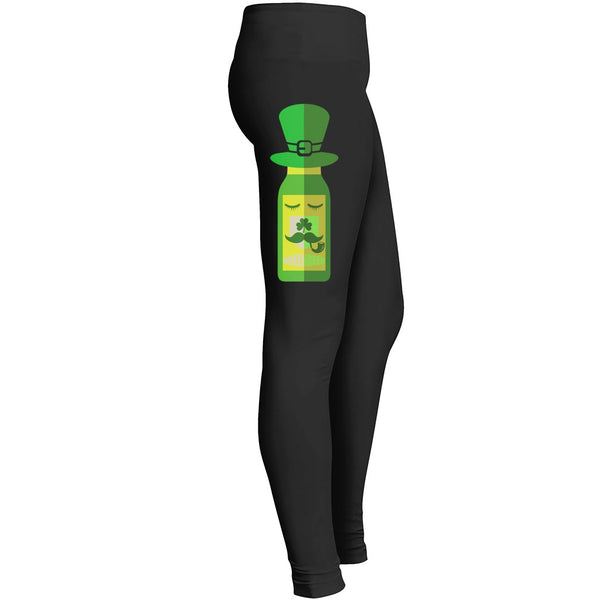 Green Beer Hat Leggings