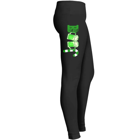 Green Beer Leggings