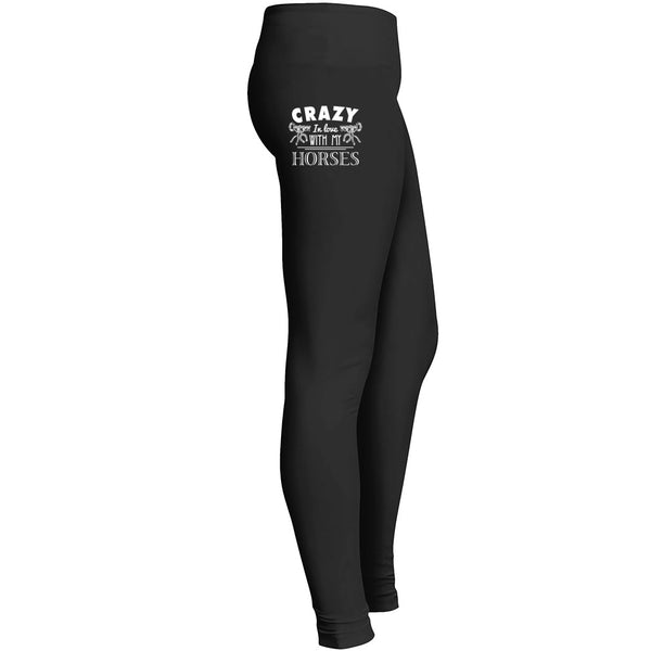 Crazy In Love With My Horses Leggings