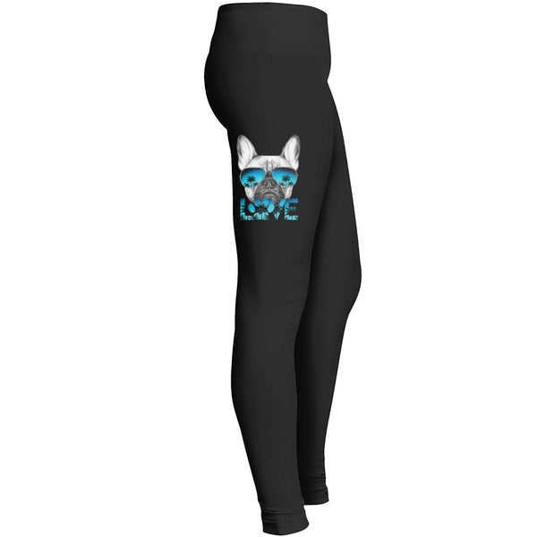 Bulldog Love My Dog Leggings