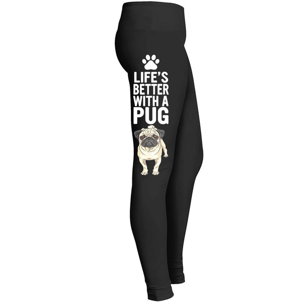 Love Pugs Love My Dog Leggings