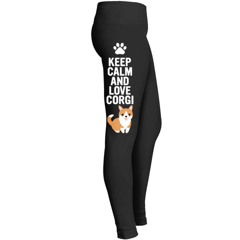 Love Corgi Love My Dog Leggings