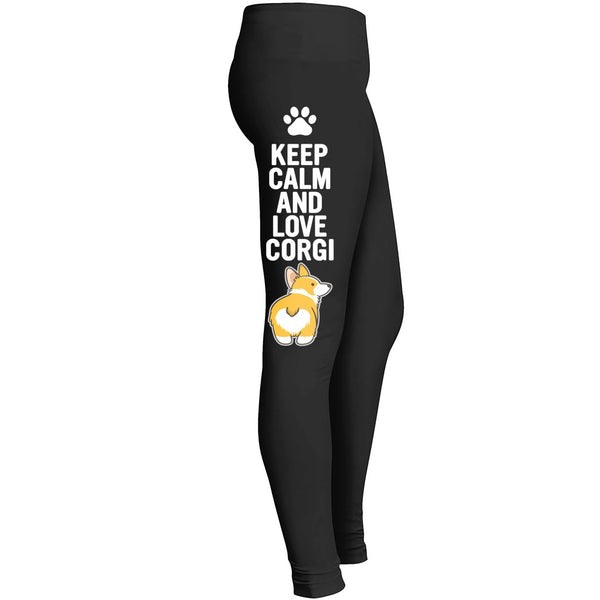Love Corgi Love My Dog Leggings