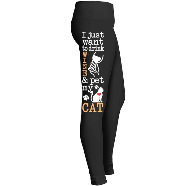 Love My Cat Dog Leggings