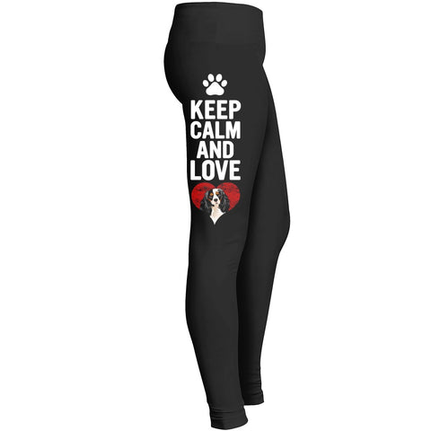 Love Cavalier King Charles Spaniel Leggings