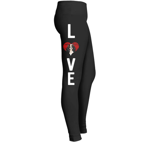 Love Cavalier King Charles Spaniel Leggings