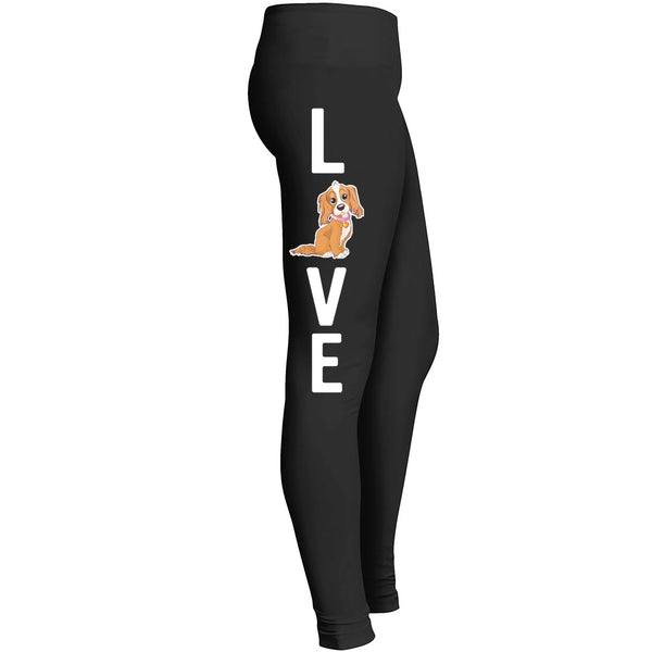 Love Cavalier King Charles Spaniel Leggings