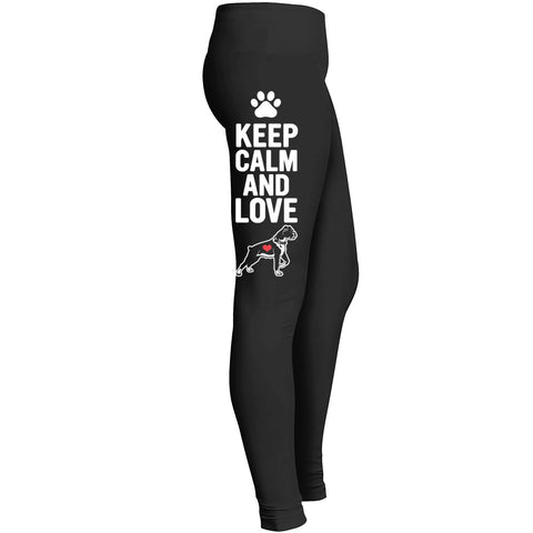 Love My Boxer Dog Leggings