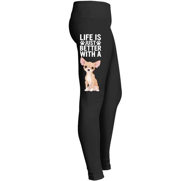 Love My Chihuahua Dog Leggings
