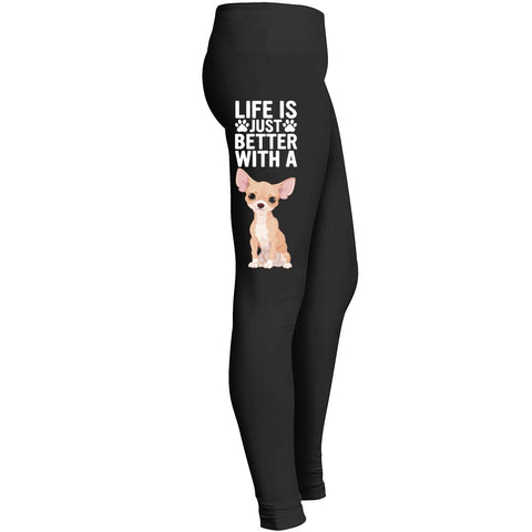 Love My Chihuahua Dog Leggings