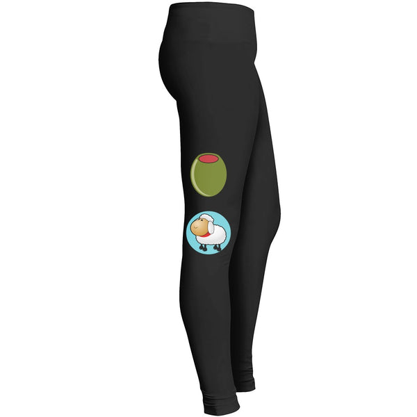 Olive Ewe Leggings Leggings