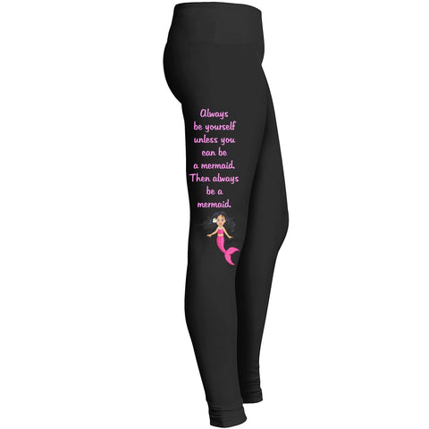 Be A Mermaid Leggings Leggings