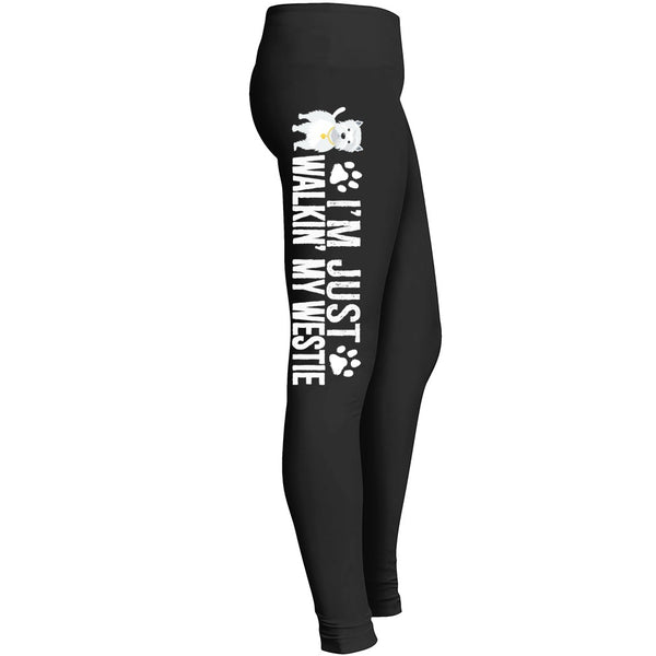 Walking My Westie Leggings