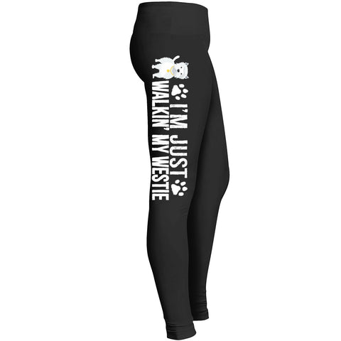 Walking My Westie Leggings