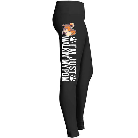 Walking My Pom Leggings