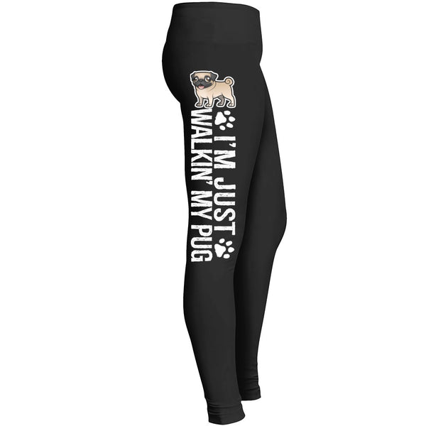 Walking My Pug Leggings