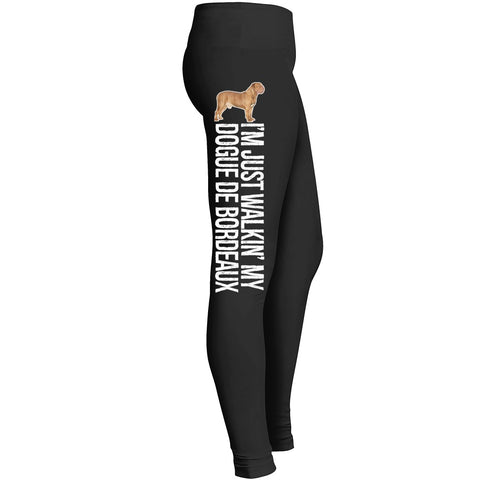 Walking My Dogue De Bordeaux Leggings