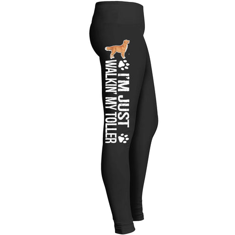 Walking My Toller Leggings
