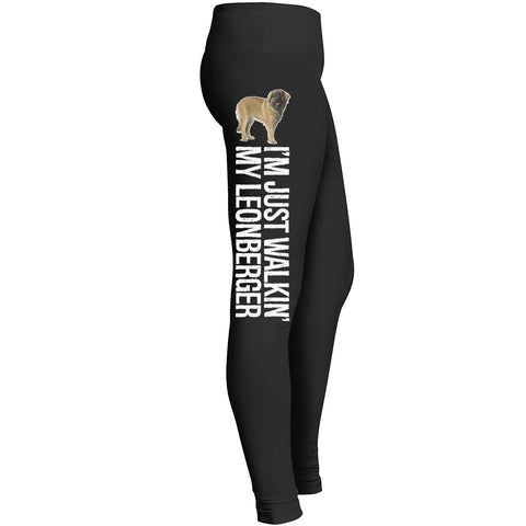 Walking My Leonberger Leggings