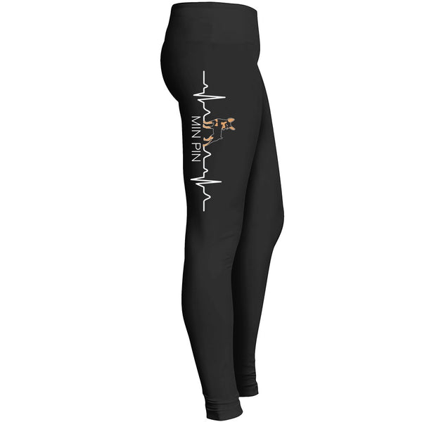 Min Pin Heartbeat Leggings