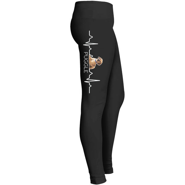 Puggle Heartbeat Leggings