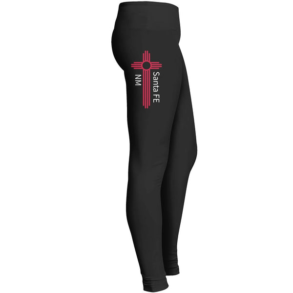 Zia Santa Fe Red Leggings