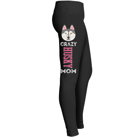 Crazy Husky Mom Legging Leggings