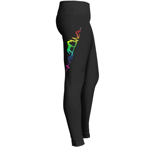 Horse Love Heartbeat Leggings