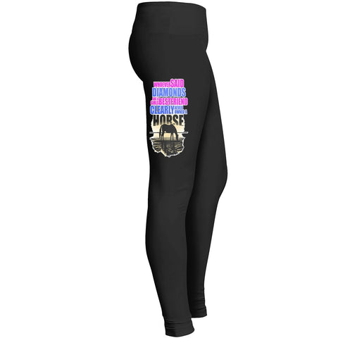 Whoeversaiddiamondshorse Leggings