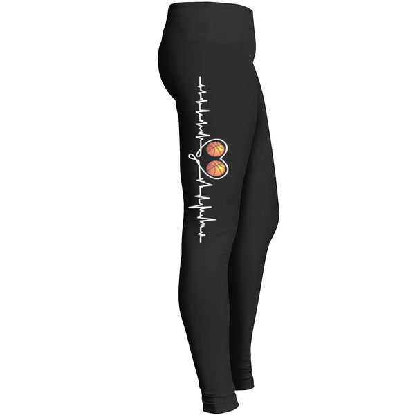 I Love Basketball Leggings Leggings