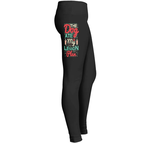 The Dog Ate My Lesson Plan Leggings