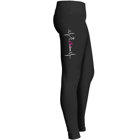 13 1half Marathon Believe Heartbeat Legging Leggings