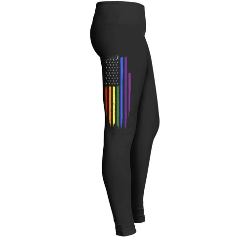 American Rainbow Flag Legging 
