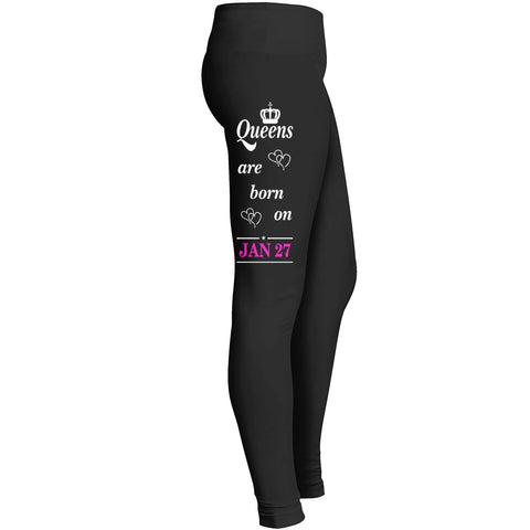 Birthday January 27 Leggings Leggings
