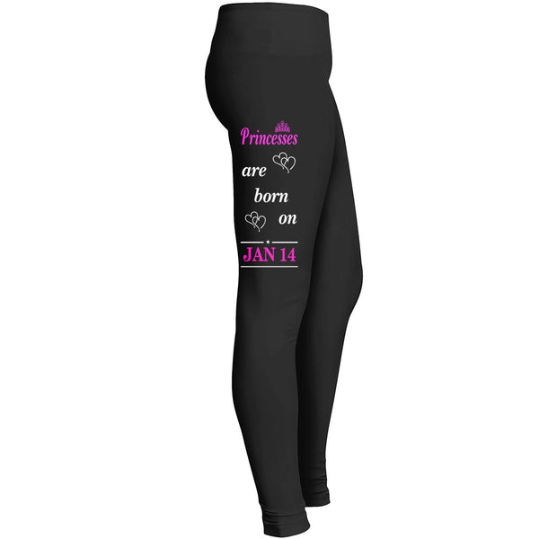 Birthday January 14 Leggings Leggings