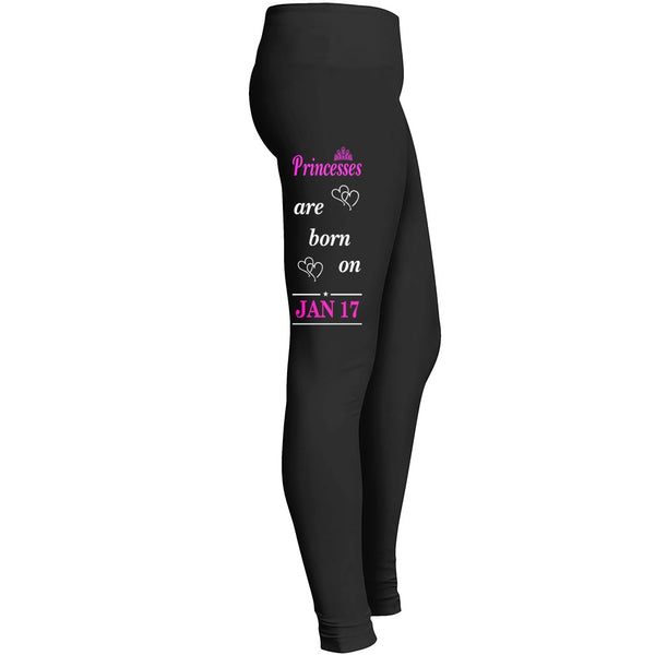 Birthday January 17 Leggings Leggings