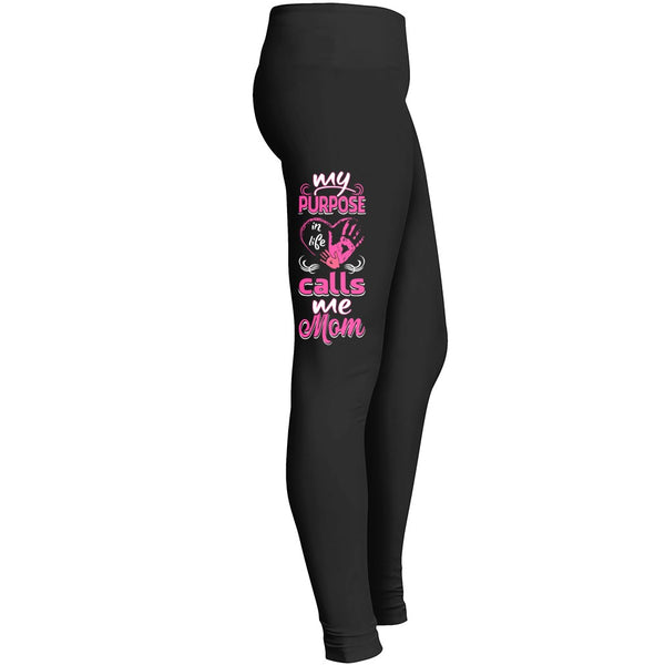 Purpose Calls Me Mom Leggings