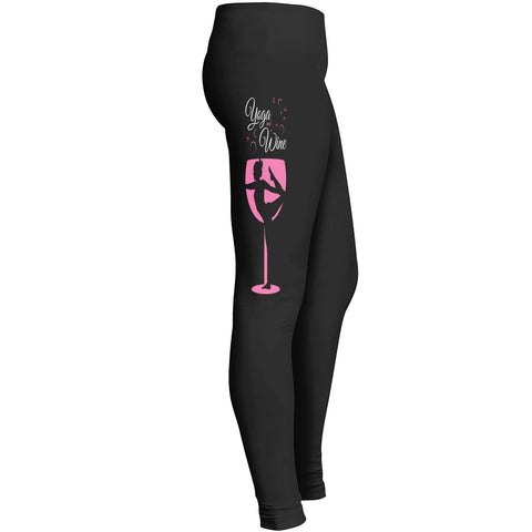 Yoga And Wine Legging Leggings