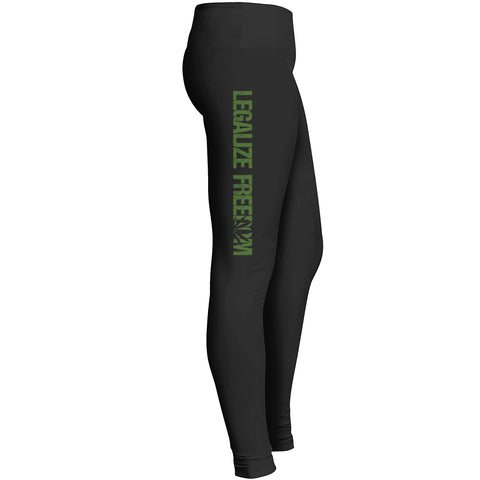Legalize Freedom Leggings Weed For Votes Leggings