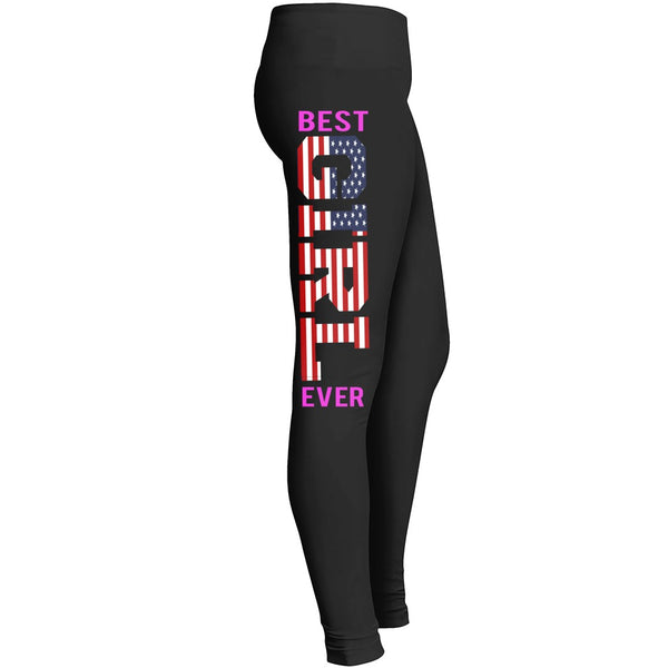 Independence Day 4th Of July Girl Leggings Leggings