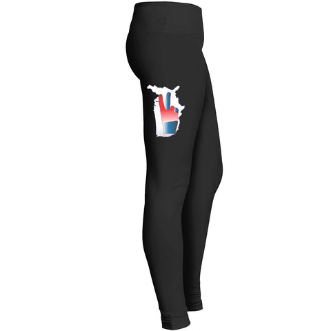 Red White Blue Leggings Leggings