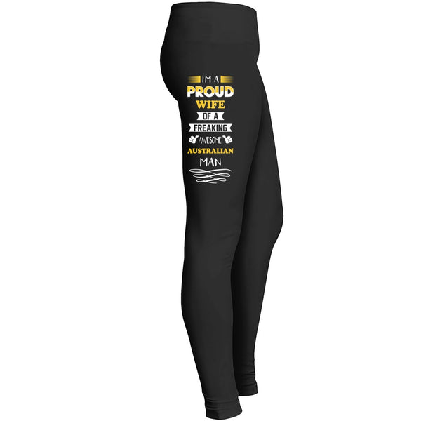 Wife Australian Number One Leggings