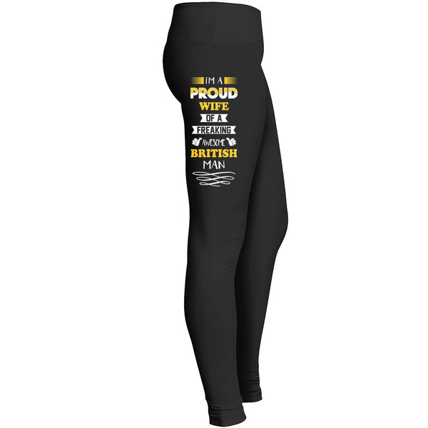Wife British Number One Leggings