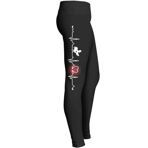 Chicken Heartbeat Leggings